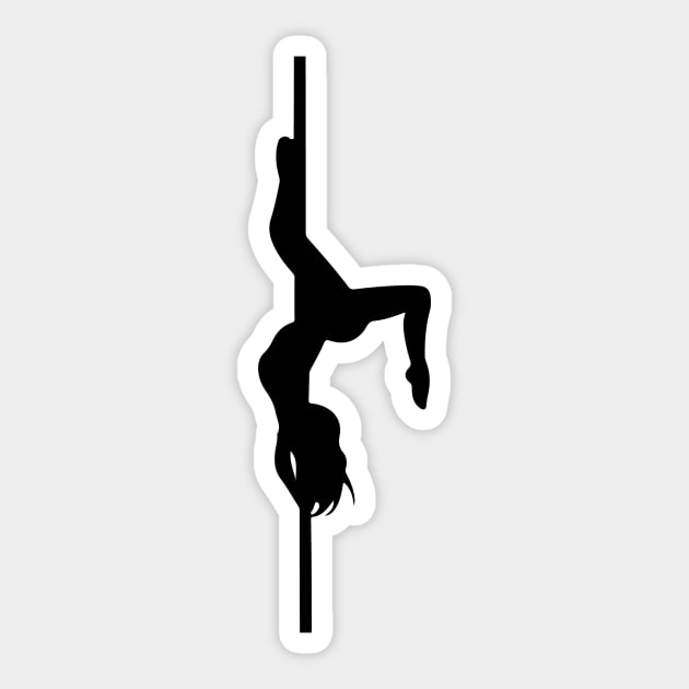 Pole Dancing Design Sticker by Liniskop